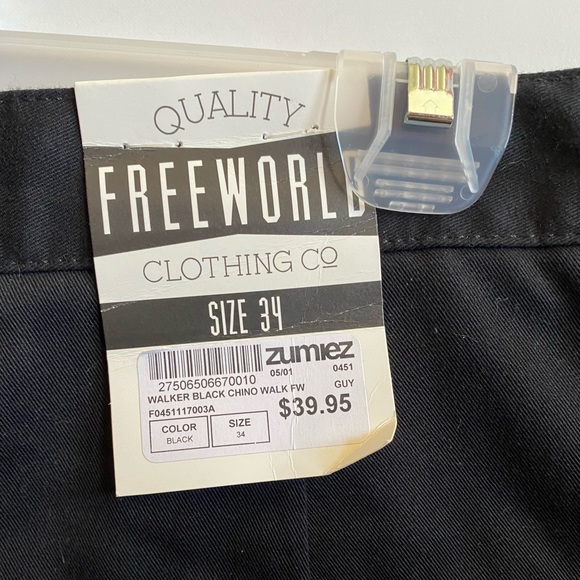 Black slack like shorts - Picture 3 of 3